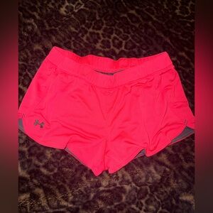 Under Armour Women’s Hot Pink Athletic Mesh Shorts